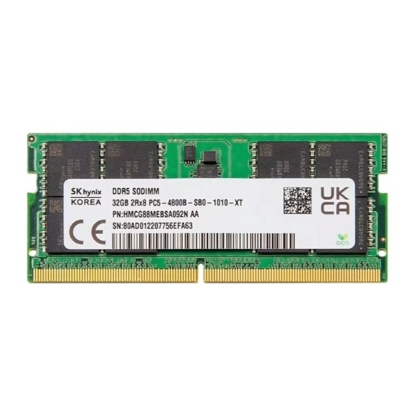 Sk Hynix 32GB Ddr5 4800MHZ CL40 Sodımm Notebook Ram HMCG88MEBSA092N Dizüstü Bilgisayar Fiyatı