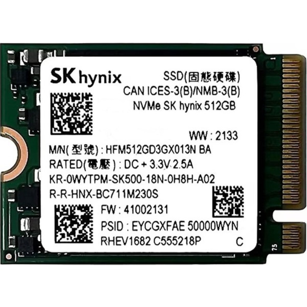Sk Hynix BC901 512GB 2230 M.2 Nvme SSD - Yok SSD / Solid State Drive Fiyatı