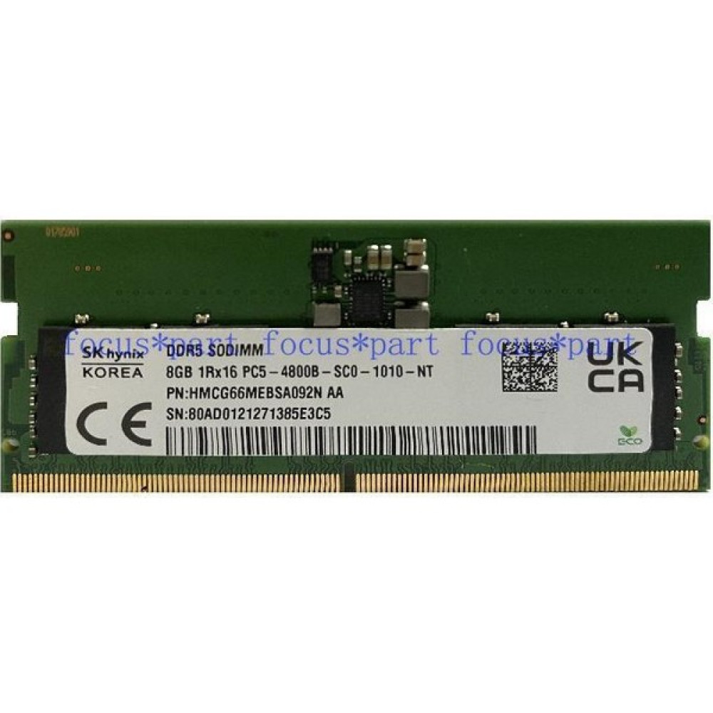 Sk-Hynix HMCG66MEBSA092N 8gb Ddr5 4800MT/S Non Ecc Memory Ram Sod RAM Bellekler Fiyatı