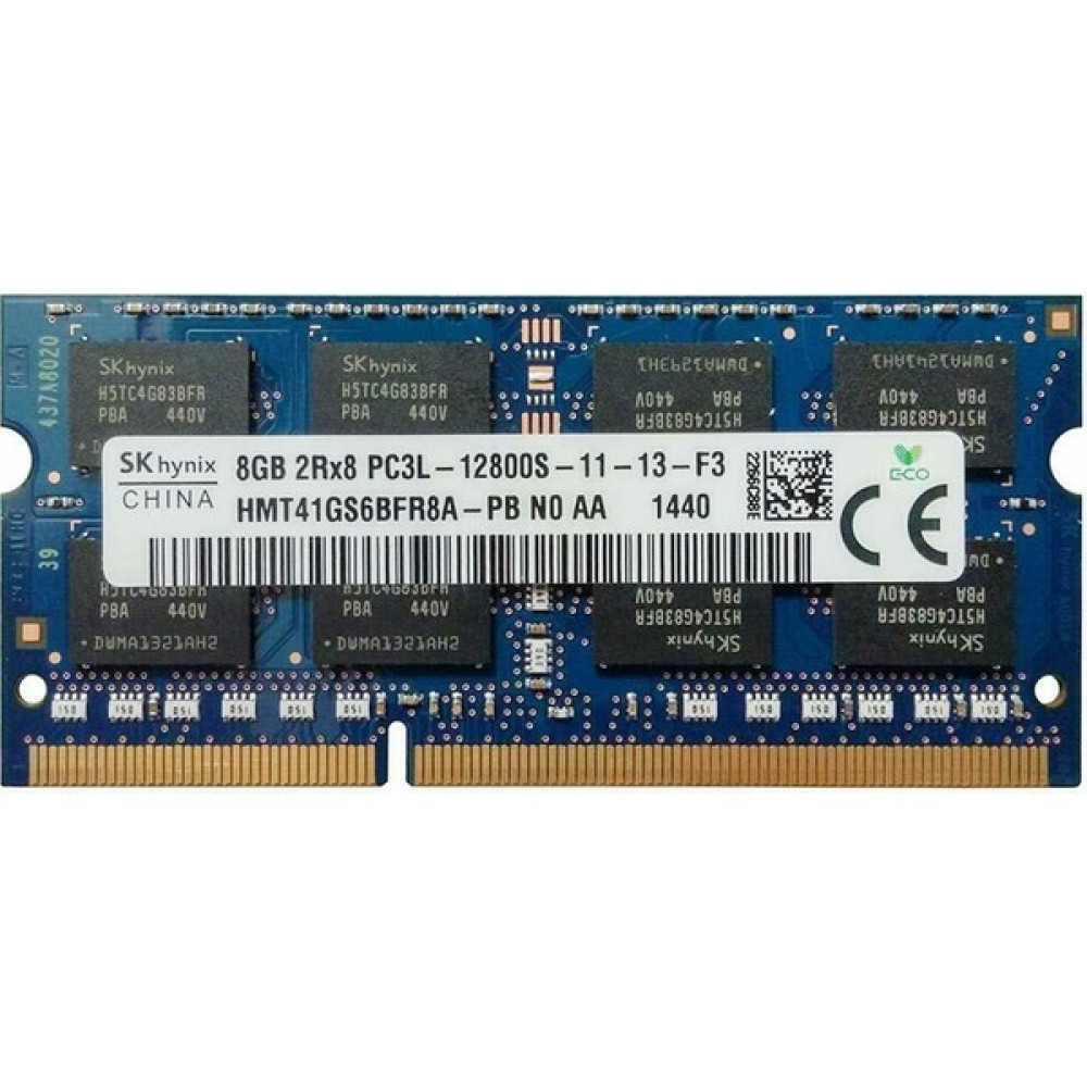 Sk Hynix HMT41GS6BFR8A-PB 8gb 2rx8 PC3L-12800S-11-13-F3 1600MHZ DDR3L 1.35V Notebook Ram RAM Bellekler Fiyatı