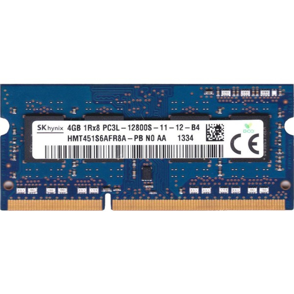 Sk Hynix HMT451S6AFR8A-PB 4gb 1rx8 PC3L-12800S-11-12-B4 1600MHZ 1.35V DDR3L Notebook Ram RAM Bellekler Fiyatı