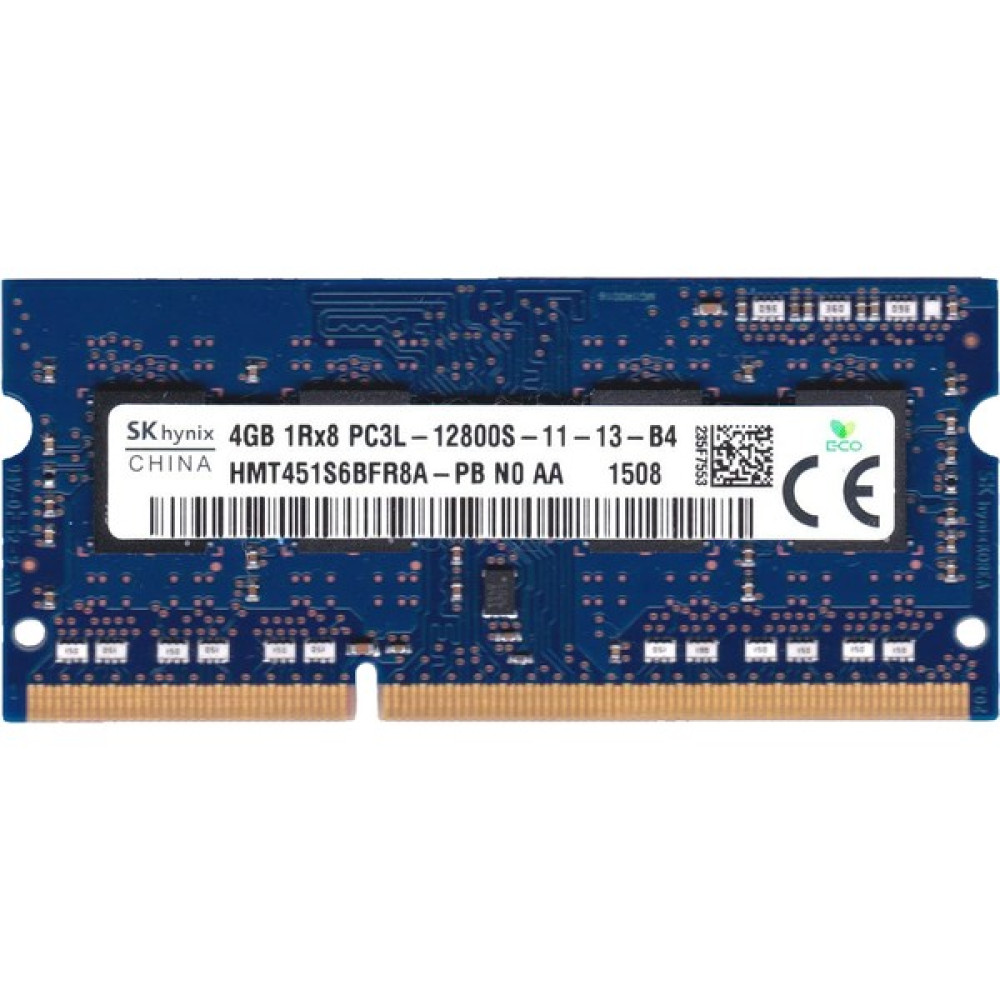 Sk Hynix HMT451S6BFR8A-PB 4gb 1rx8 PC3L-12800S-11-13-B4 1600MHZ 1.35V DDR3L Notebook Ram RAM Bellekler Fiyatı
