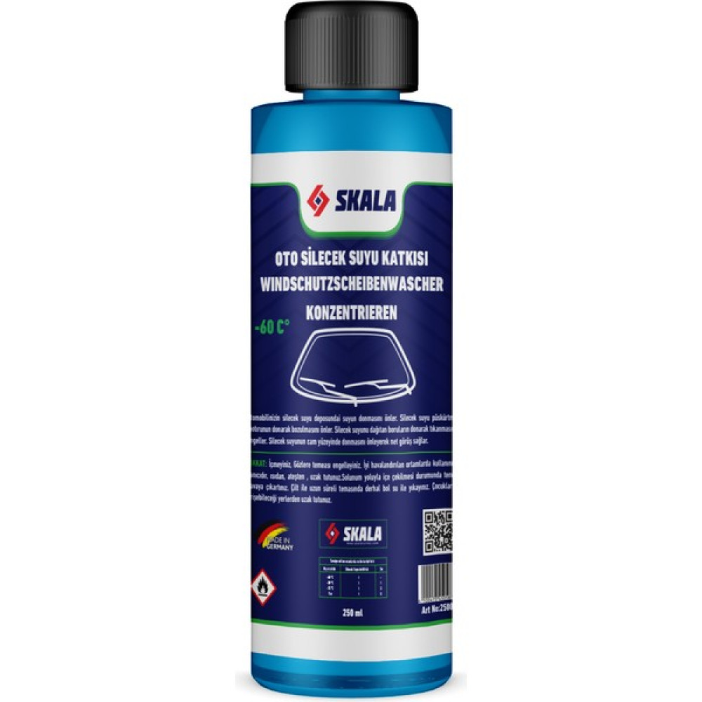 Skala Oto Cam Silecek Suyu -60°c 250 ml - KIŞLIK Oto Silecekleri Fiyatı