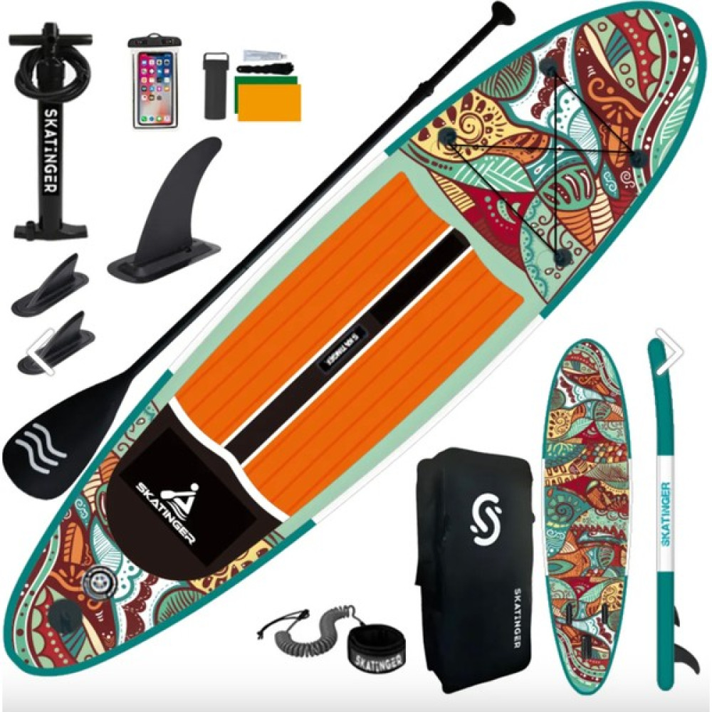 Skatinger Norm Sup Paddle Board 350X82X15CM Şişme Sörf Tahtası Full Set Oto Boyaları Fiyatı