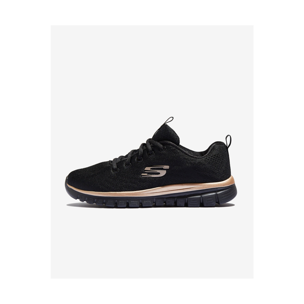 SKECHERS Graceful-get Connected Kadın Siyah Spor Ayakkabı 12615 Bkrg 37 Beden Spor Ayakkabı Fiyatı