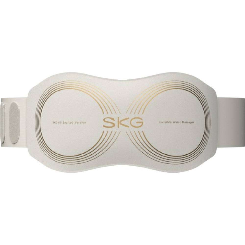 Skg W7 Pro Taşınabilir Sırt ve Bel Masaj Robotu - Krem Masaj Cihazları Fiyatı