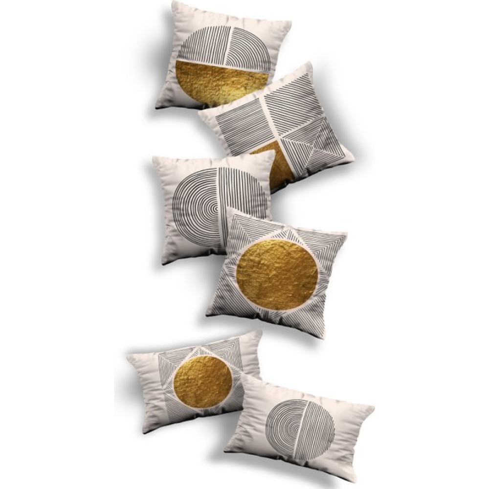 Skhome Özel Tasarım Premium Dekoratif 6'lı 4lükare ve 2lidikdörtgen Kırlent Kılıfı Seti - 43 x 43 cm Kırlent / Mobilya Yastığı Fiyatı