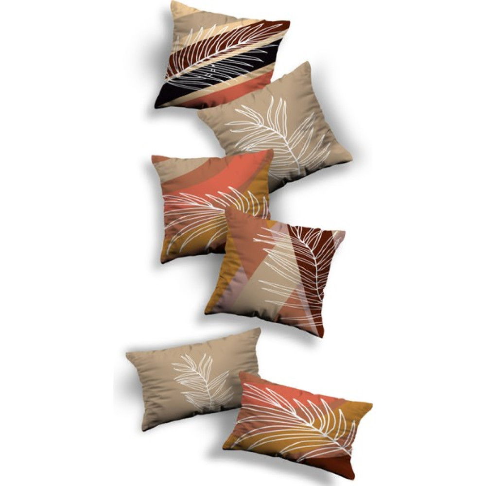 Skhome Özel Tasarım Premium Dekoratif 6'lı 4lükare ve 2lidikdörtgen Kırlent Kılıfı Seti - 43 x 43 cm - Renkli Kırlent / Mobilya Yastığı Fiyatı
