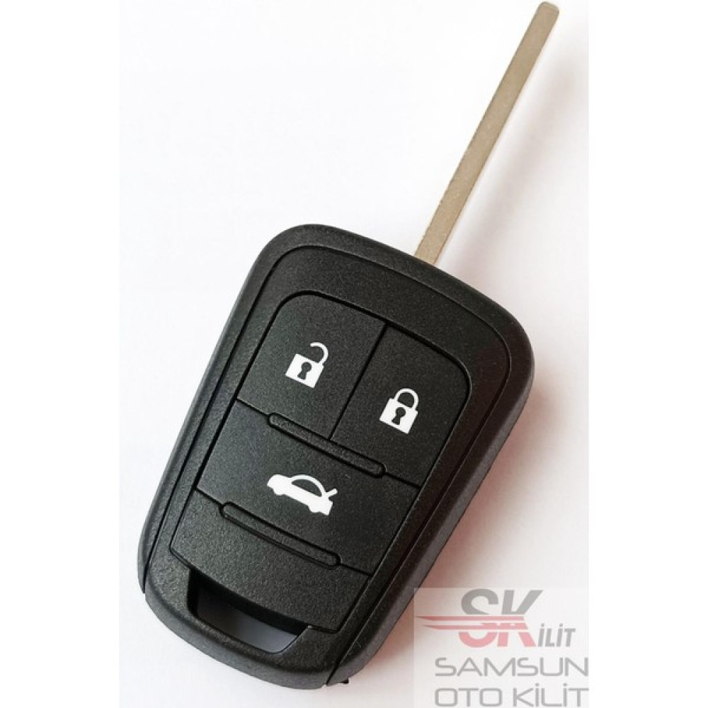 Skilit Samsun Oto Kilit Opel Astra J Insignia Anahtar Kabı Kumanda Kabı Oto Anahtarlık 3 Tuşlu Orjinal Metal Logolu Anahtarlık Fiyatı