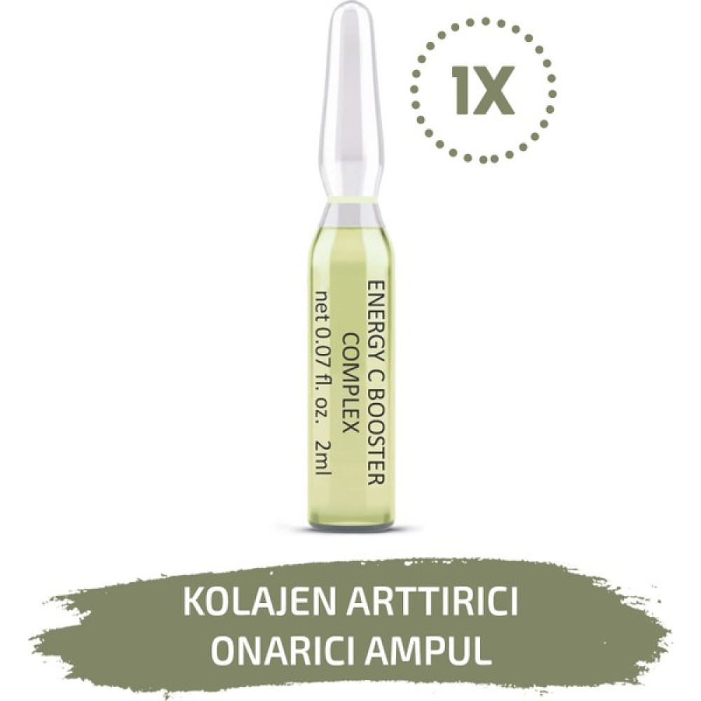 Skin Accents Arttırıcı Ampul 1 Adet Energy C Booster Complex Cilt Serumu Dermaroller Dermapen Serum Anti-Aging / Yaşlanma Karşıtı Fiyatı