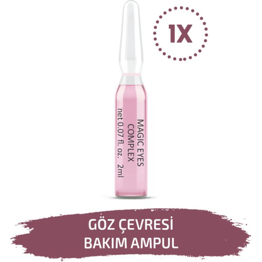 Skin Accents Göz Çevresi Bakım Ampul 1 Adet Magic Eyes Complex Cilt Serumu Dermaroller Dermapen Serum Göz Kremi Fiyatı