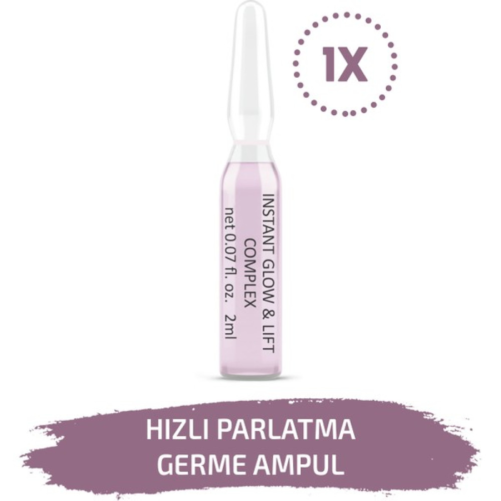 Skin Accents Hızlı Parlatma Ve Germe Ampul 1 Adet Instant Glow & Lift Complex Cilt Serumu Dermaroller Dermapen Serum Anti-Aging / Yaşlanma Karşıtı Fiyatı