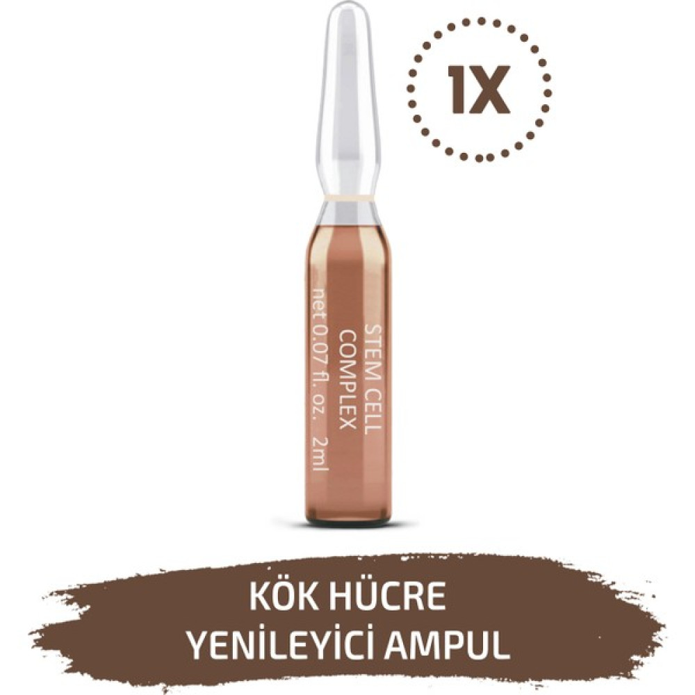 Skin Accents Kök Ampul 1 Adet Stem Cell Complex Cilt Serumu Dermaroller Dermapen Serum Anti-Aging / Yaşlanma Karşıtı Fiyatı