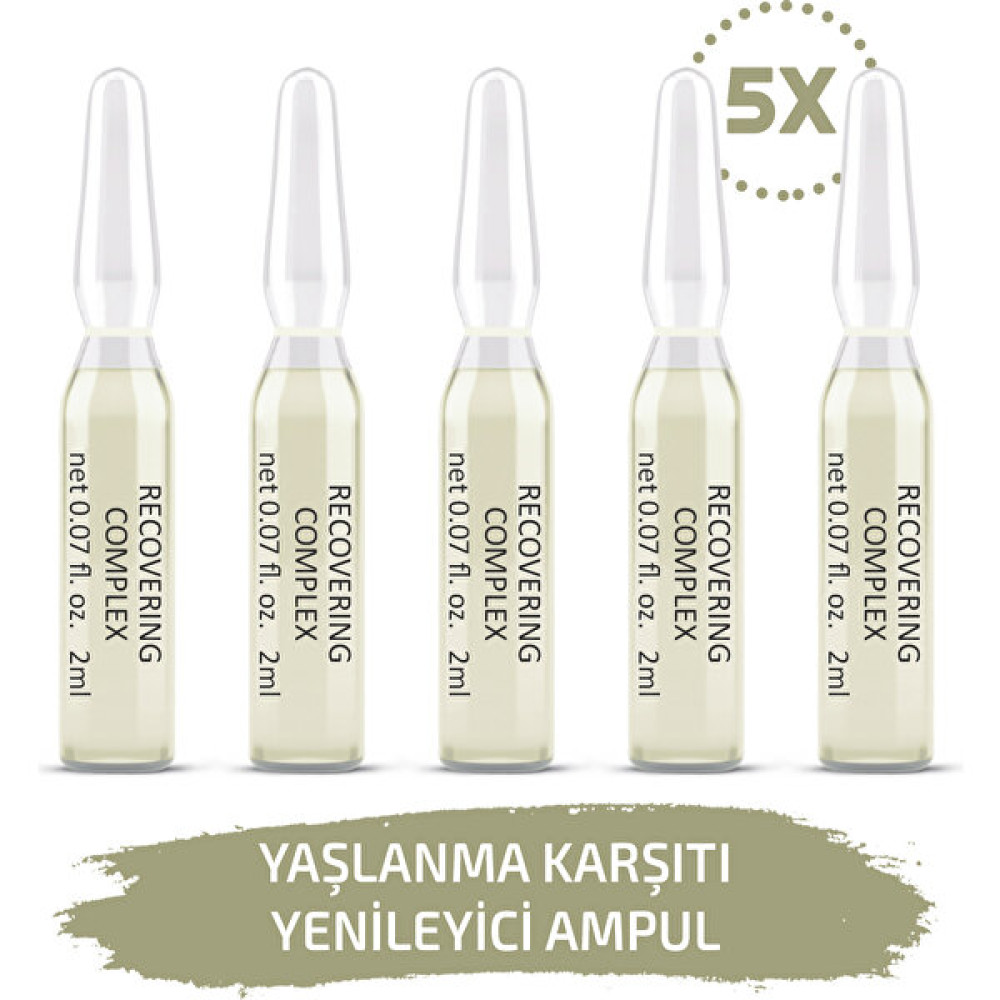 Skin Accents Yenileyici Ampul 5 Adet Recovering Complex Cilt Serumu Dermaroller Dermapen Serum Anti-Aging / Yaşlanma Karşıtı Fiyatı