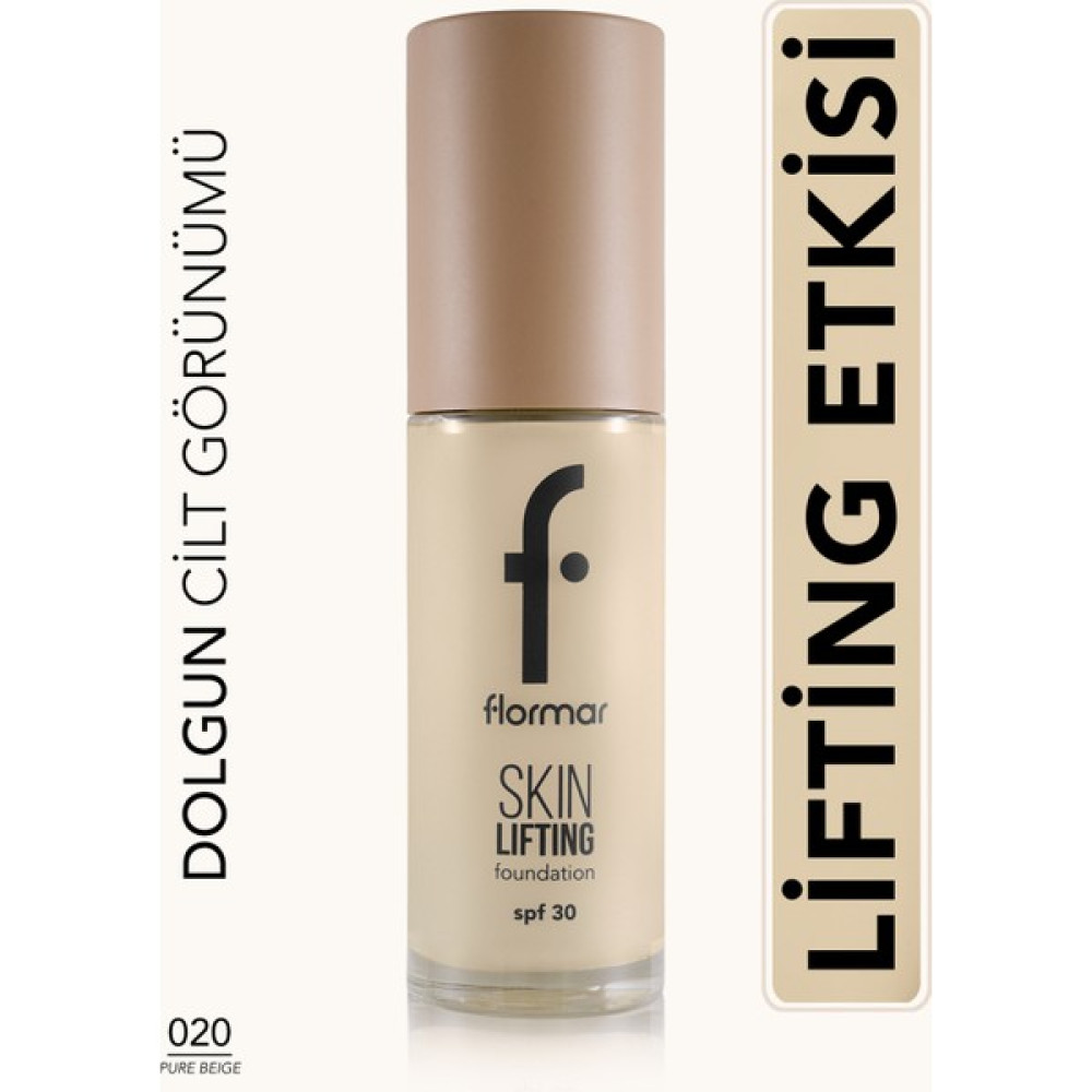 Skin Lifting Doğal Görünüm Veren Sıkılaştırıcı Etkili Fondöten (020 Pure Beige) 8682536059558 - BEJ Fondötenler Fiyatı
