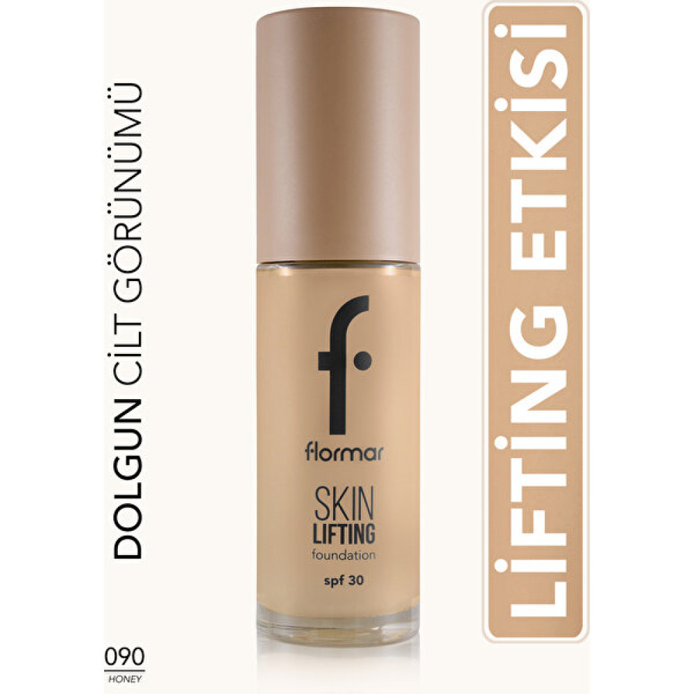 Skin Lifting Doğal Görünüm Veren Sıkılaştırıcı Etkili Fondöten (090 Honey) 8682536059695 Fondötenler Fiyatı