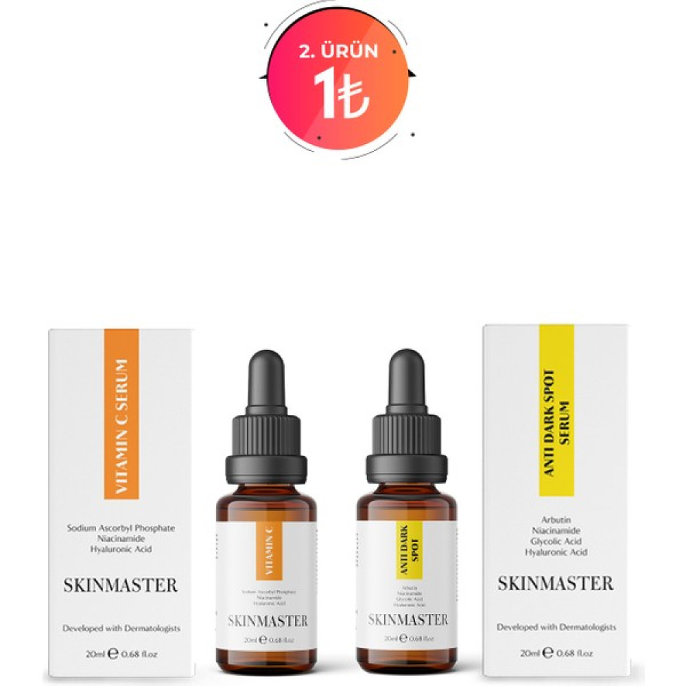Skin Master Aydınlatıcı Koyu ve Cilt Tonu Eşitlemeye Bakım Seti Cilt ve Yüz Bakımı Fiyatı