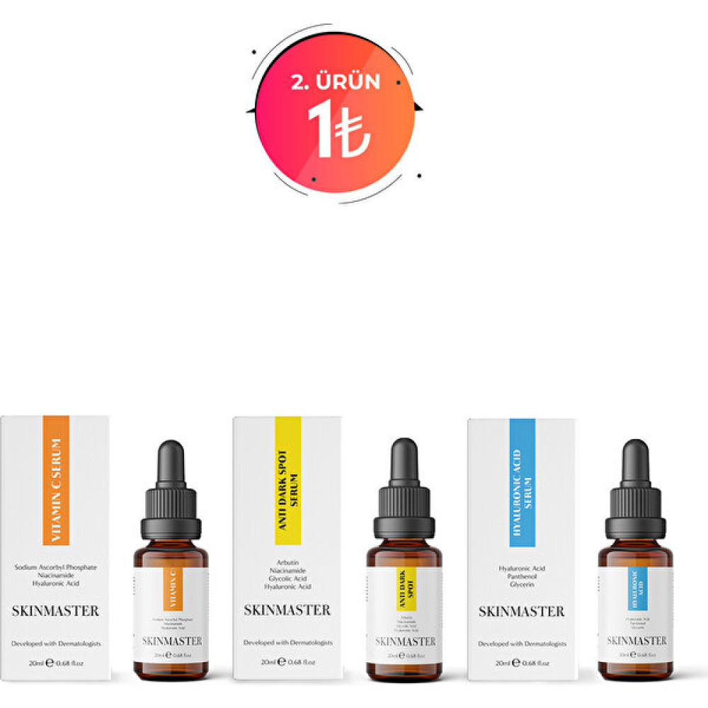 Skin Master Neme Ihtiyaç Duyan Koyu Lekeli Ciltler Için Aydınlatıcı Bakım Seti Cilt ve Yüz Bakımı Fiyatı