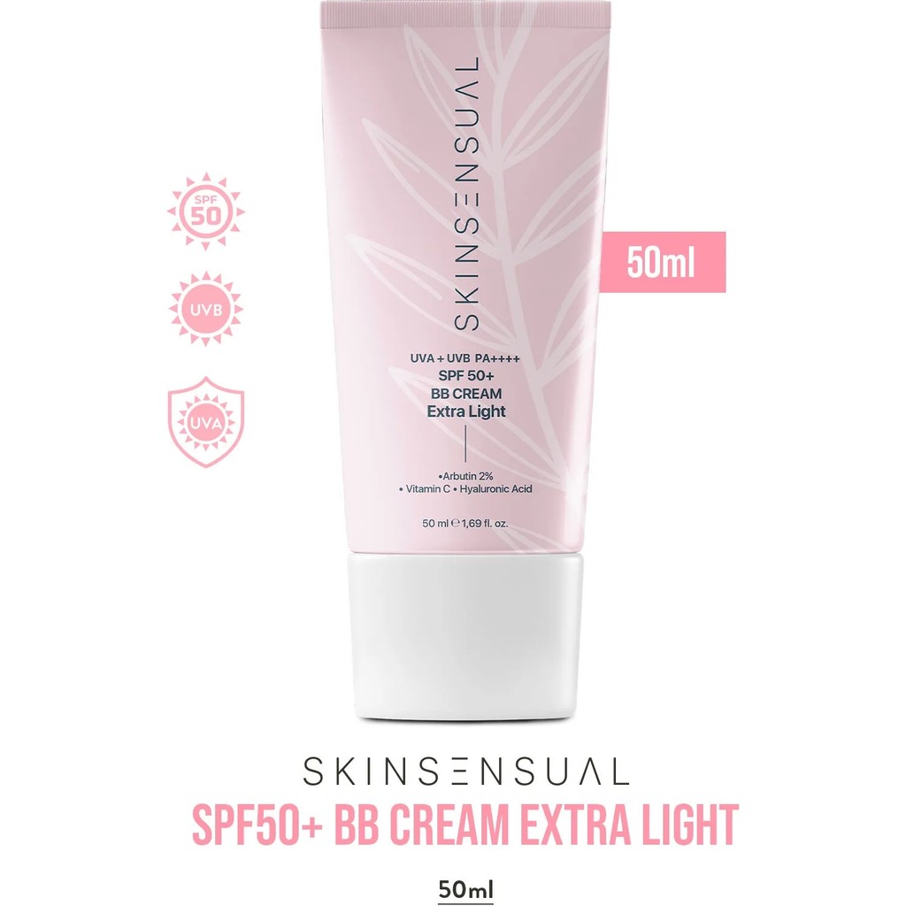 Skin Sensual 50 ml BB Krem Extra Light Tüm Cilt Tipleri İçin Aydınlık ve Canlılık Sağlayan Arbutin Diğer Fiyatı
