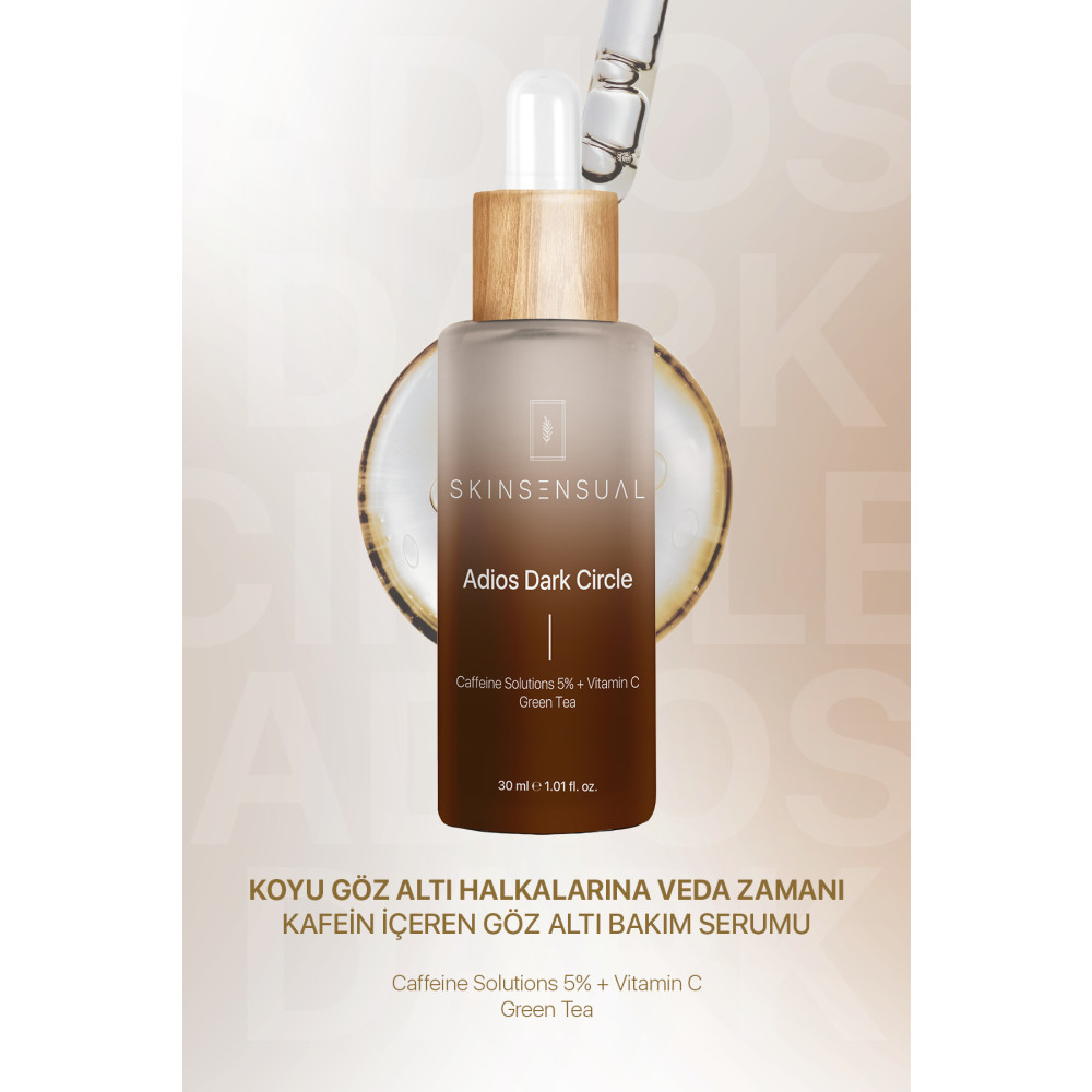 Skin Sensual Adios Dark Circle Göz Altı Serumu (caffeine Solutions 5% + Vitamin C) Aydınlık Göz Altı Görünümü Cilt ve Yüz Bakımı Fiyatı