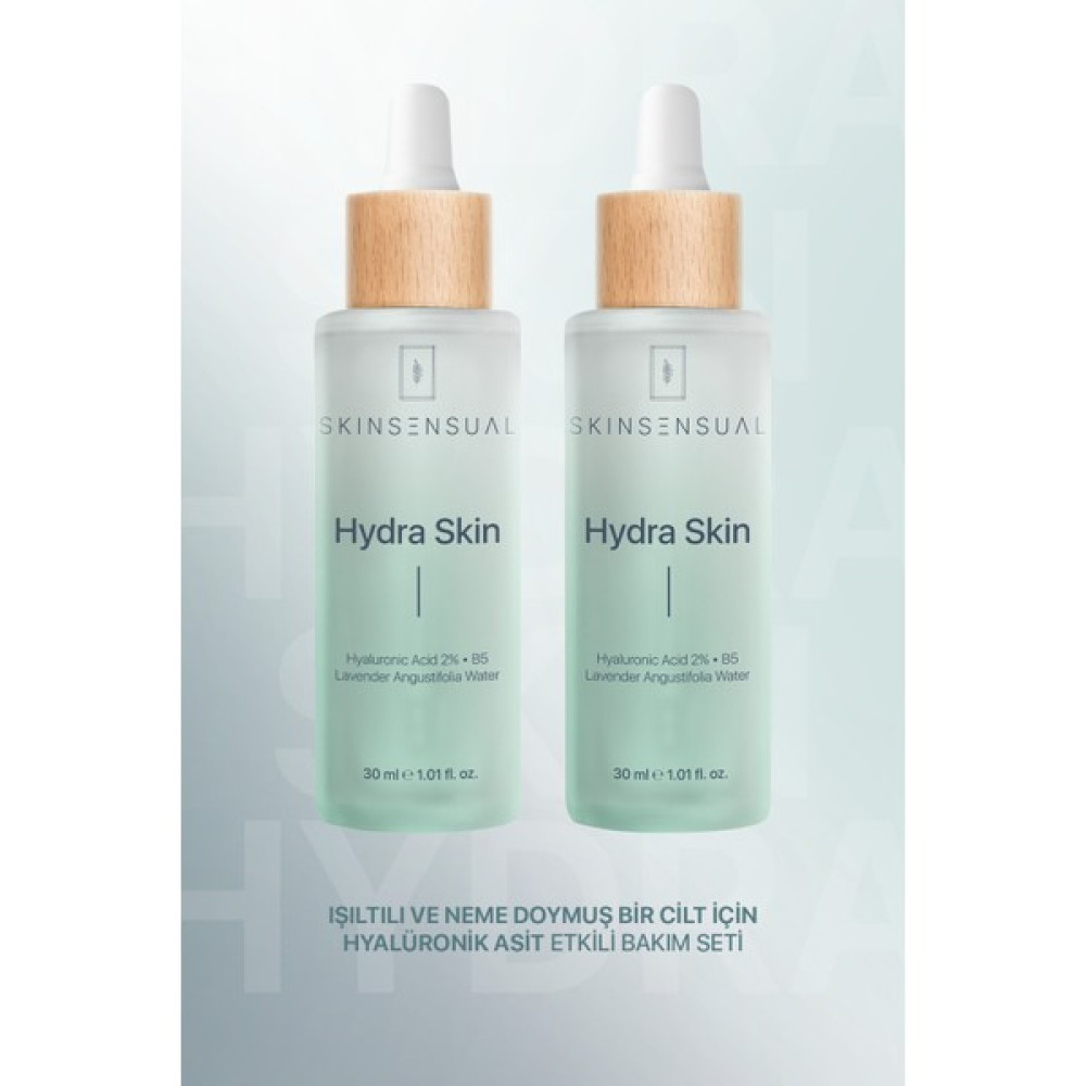 Skin Sensual Avantajlı Hydra Skin (Hyaluronic Acid %2) Tanışma Paketi | Yoğun Nem Serumu 30 ml + 30 ml Anti-Aging / Yaşlanma Karşıtı Fiyatı