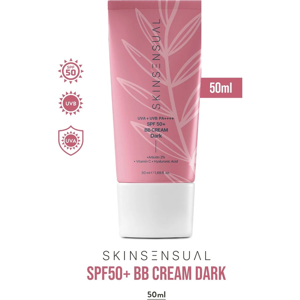 Skin Sensual BB Krem Dark 50ml SPF50 PA++++ | Leke Karşıtı, Aydınlık Cilt Görünümü | UVA/UVB Koruma Diğer Fiyatı