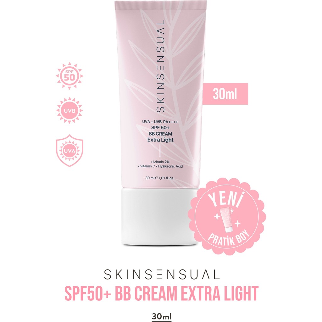 Skin Sensual Bb Krem Extra Light 30ML SPF50 Pa++++ | Leke Karşıtı, Aydınlık Cilt Görünümü | Uva/uvb Koruma Diğer Fiyatı