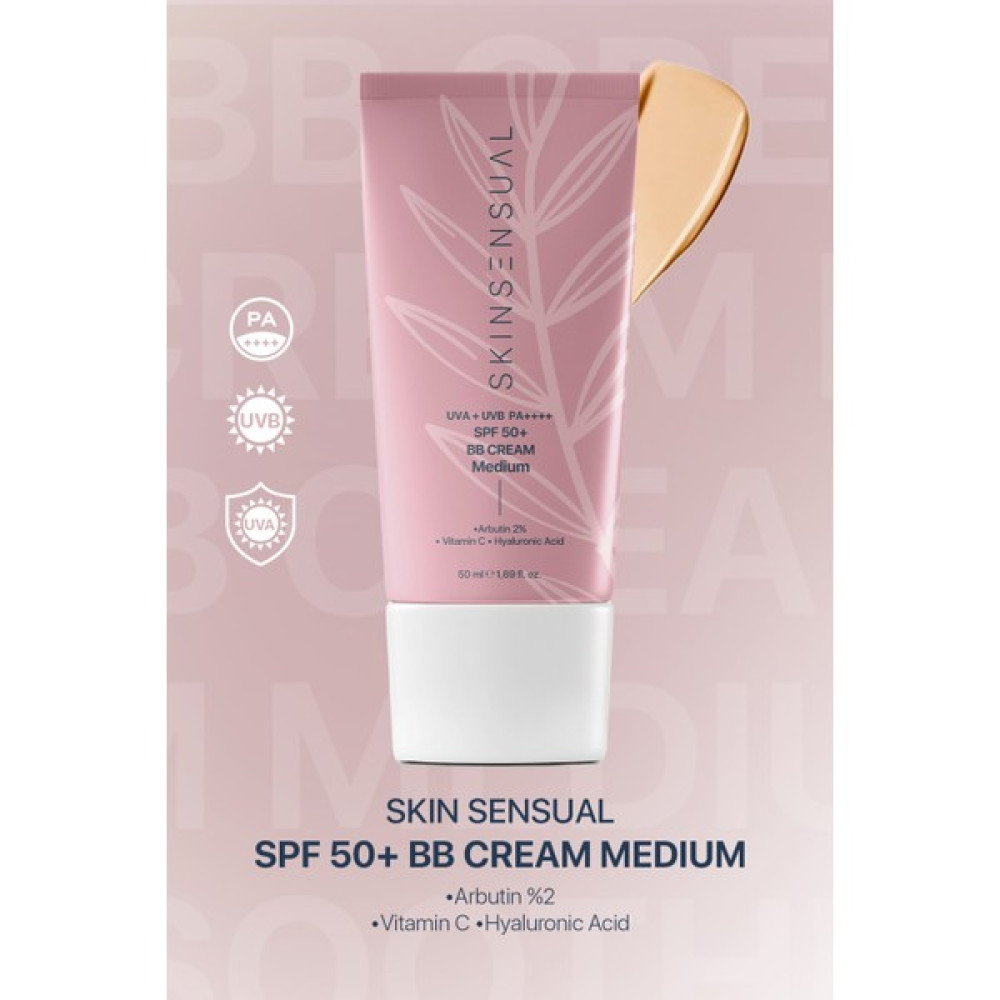 Skin Sensual Bb Krem Medium | 50 Spf Uva/Uvb Pa++++ Aydınlık Ve Canlılık Cilt ve Yüz Bakımı Fiyatı