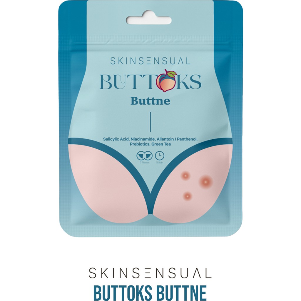 Skin Sensual Buttoks Buttne Vücut Maskesi | Vücut Sivilceleri ve Pürüzlere Karşı | 2 Parça Diğer Fiyatı