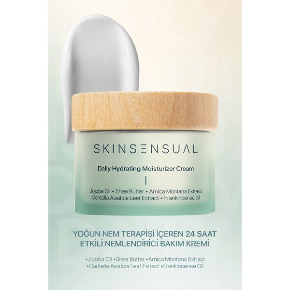 Skin Sensual Daily Hydrating Moisturizer Cream 24 Saat Etkili Nemlendirici Nemlendiriciler Fiyatı