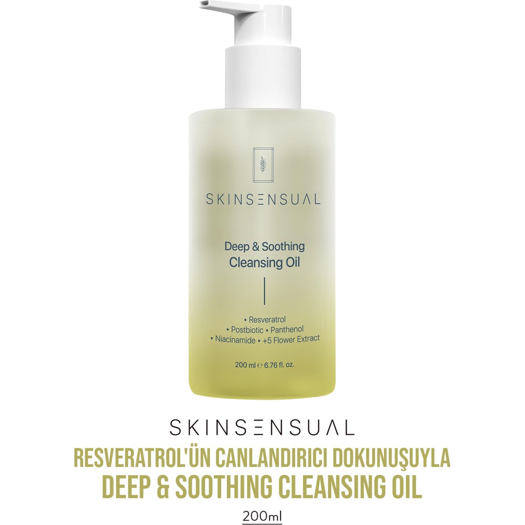 Skin Sensual Deep & Soothing Cleansing Oil | Resveratrol’ün Dokunuşuyla Cilt Temizliğinde Yenilik Diğer Fiyatı