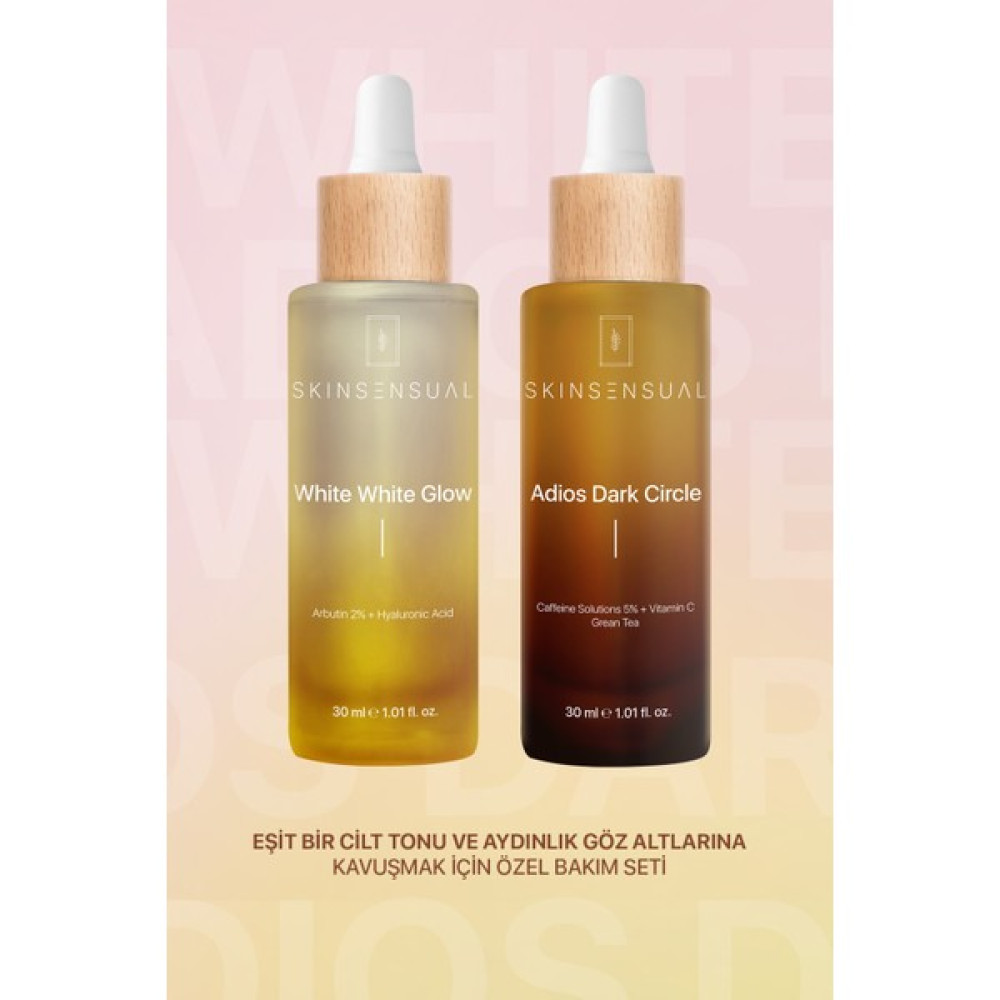 Skin Sensual Eşit Bir Cilt Tonu ve Aydınlık Göz Altlarına Kavuşmak Için Özel Bakım Seti | 30 + 30ML Cilt ve Yüz Bakımı Fiyatı