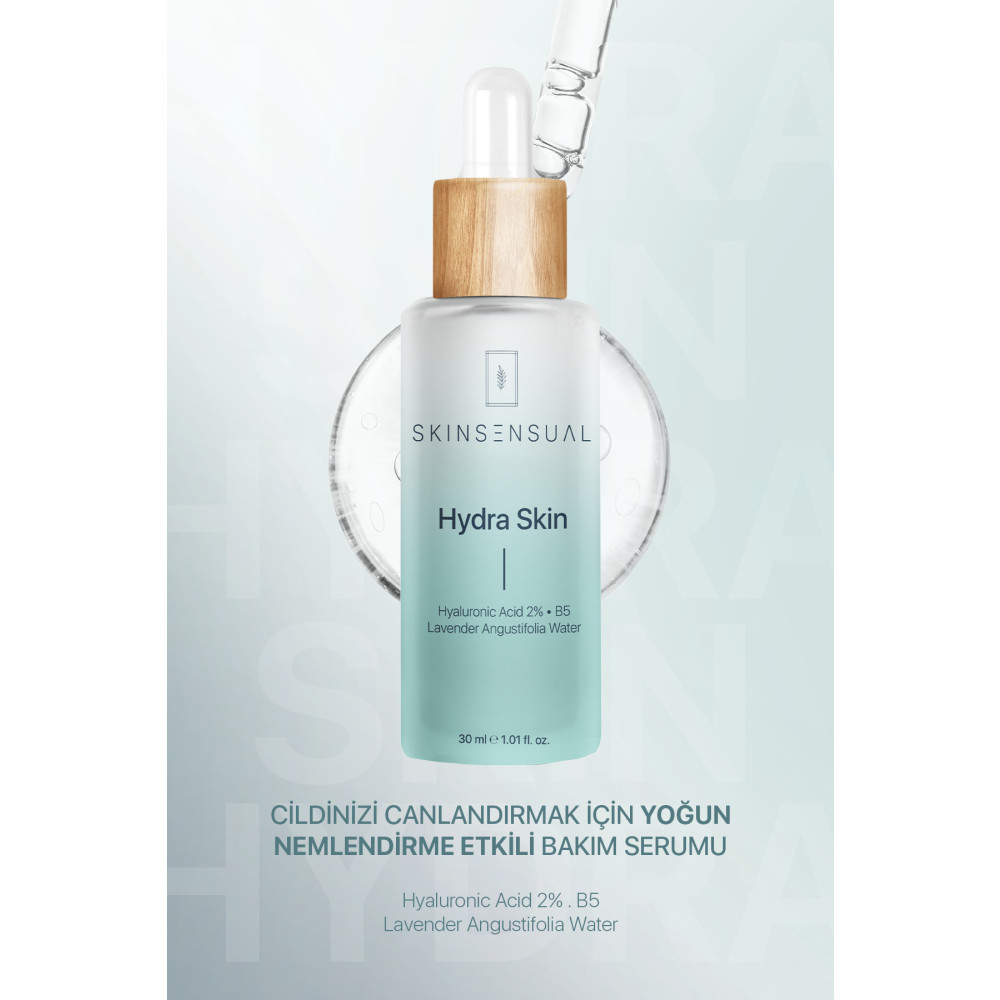 Skin Sensual Hydra Skin Nem Serumu (hyaluronic Acid %2) Tüm Cilt Tipleri Için Yoğun Nemlendirme Cilt ve Yüz Bakımı Fiyatı