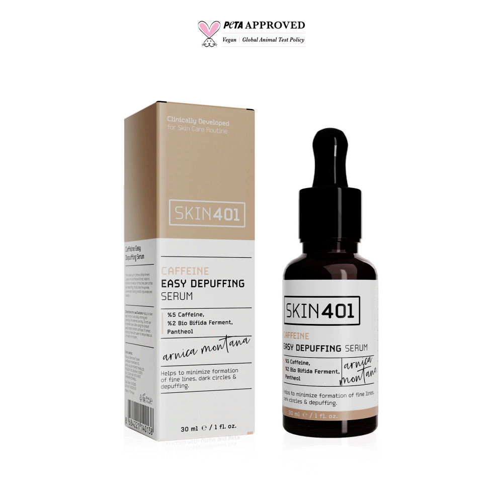 Skin401 Kafein Göz Altı Şişlik Ve Torbalanma Önlemeye Yardımcı Serum 30ml Cilt ve Yüz Bakımı Fiyatı