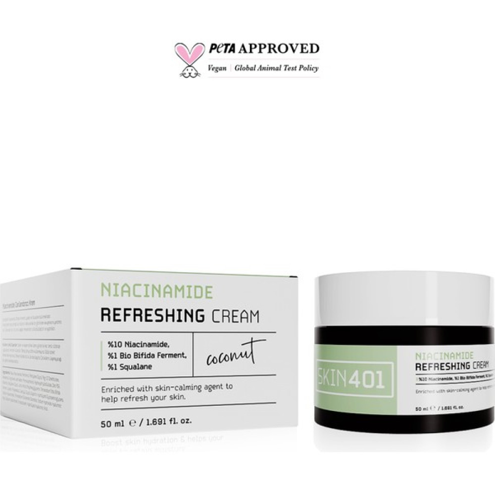 SKIN401 Niacinamide Canlandırıcı ve Aydınlatıcı Krem 50 ml Anti-Aging / Yaşlanma Karşıtı Fiyatı