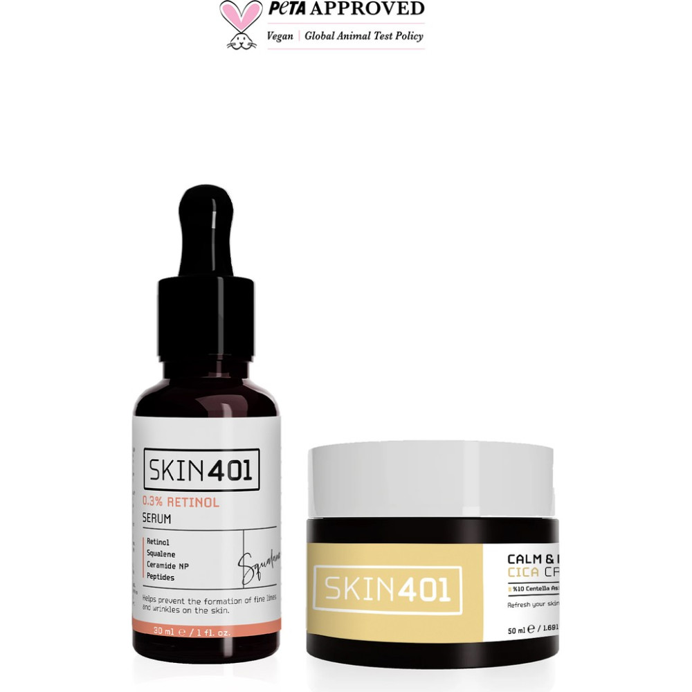 SKIN401 Retinol & Cica Bakımı Ikili Set Diğer Fiyatı