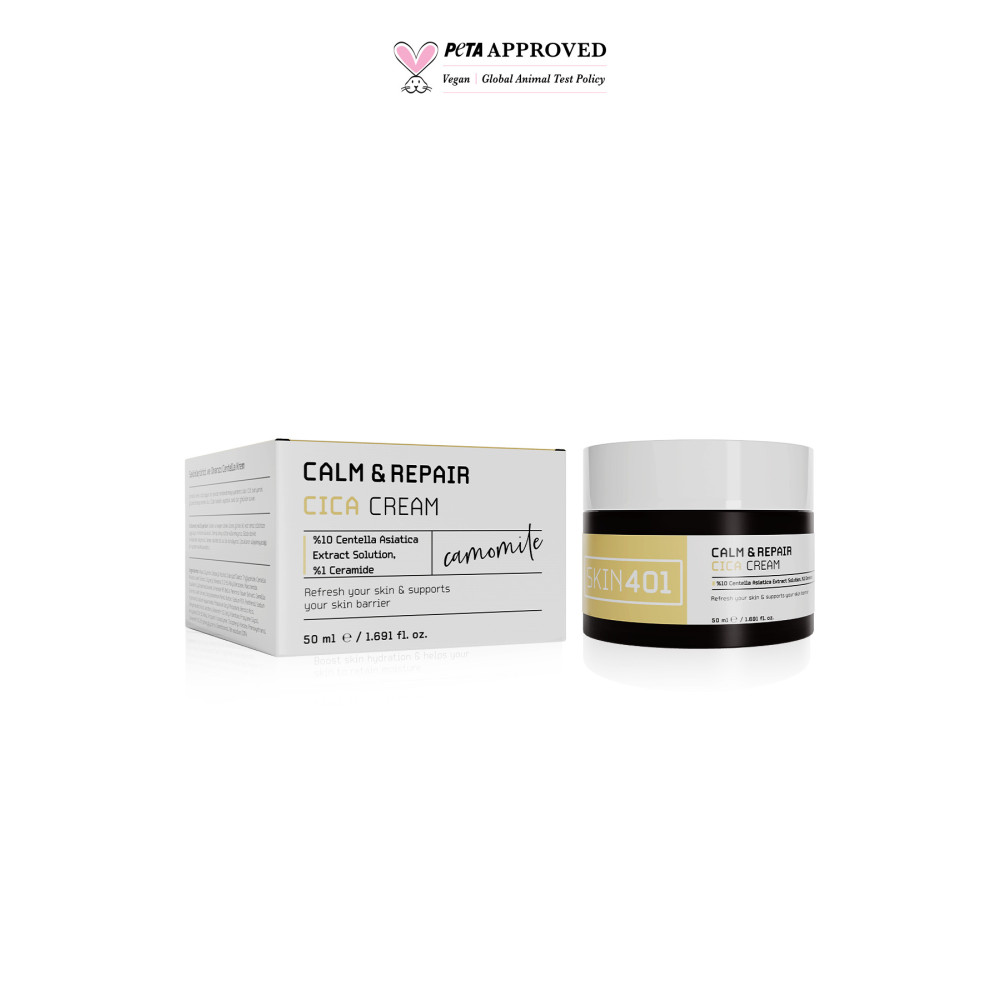 Skin401 Sakinleştirici Ve Bariyer Onarıcı Cica Centella Krem 50ml Cilt ve Yüz Bakımı Fiyatı