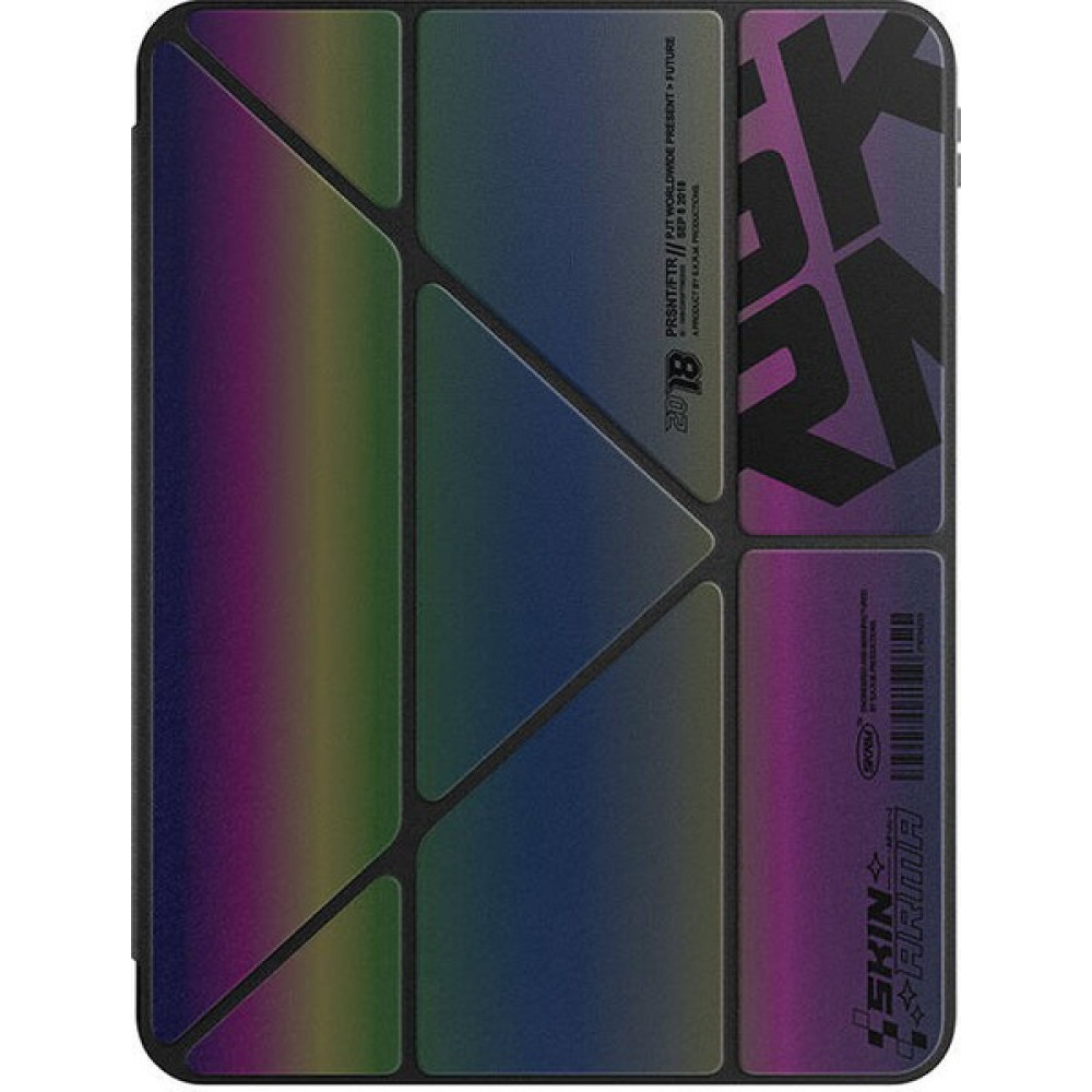 Skinarma iPad Pro 11 2024 Kılıf Skinarma Holografik Tasarım Arkası Şeffaf Magnetik Kira Kobai Kılıf Colorful - Renkli Oto Boyaları Fiyatı