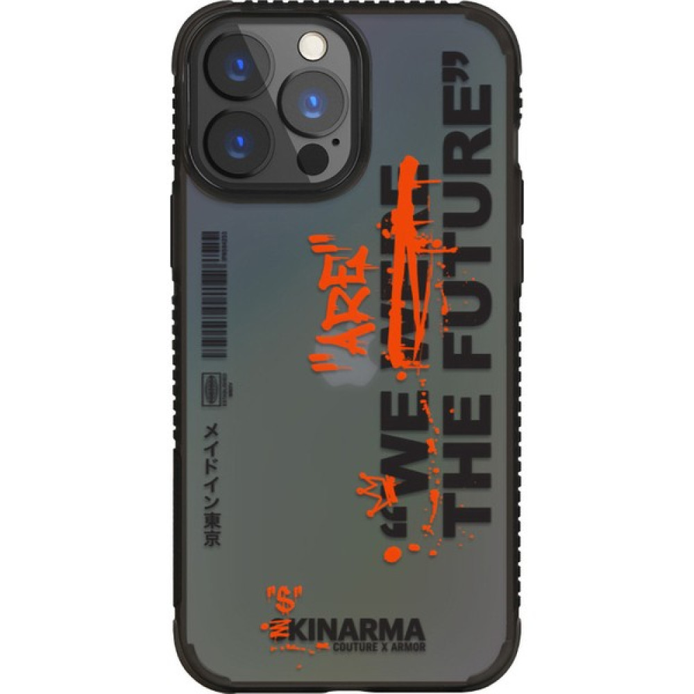 Skinarma iPhone 13 Pro Max Uyumlu Kılıf Skinarma Desenli Airbag Tasarımlı Kyanseru Kapak - Füme Cep Telefonu Kılıfı Fiyatı