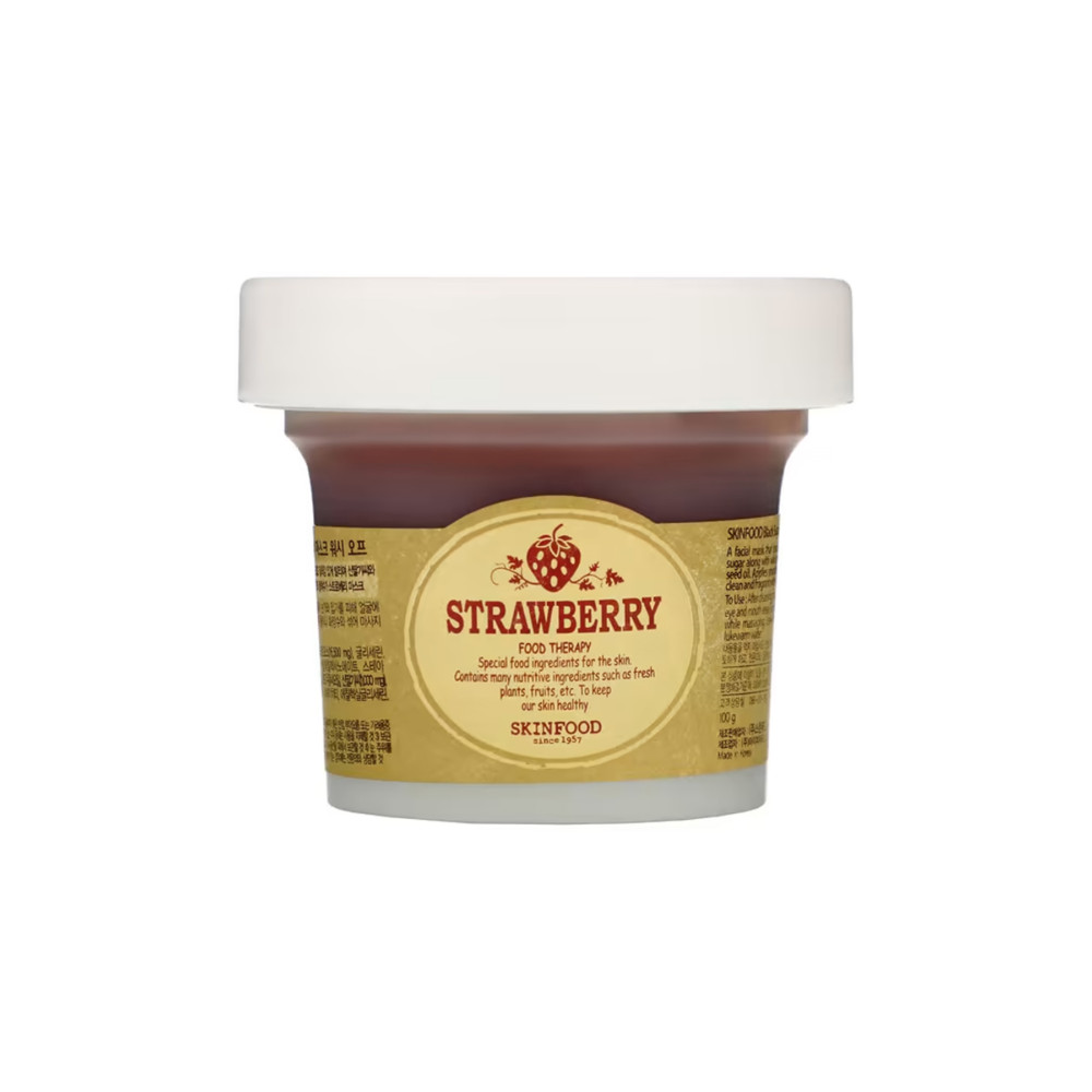 SKINFOOD Black Sugar Çok Kullanımlık Yüz Bakım Maskesi (Çilekli) 100g Cilt ve Yüz Bakımı Fiyatı