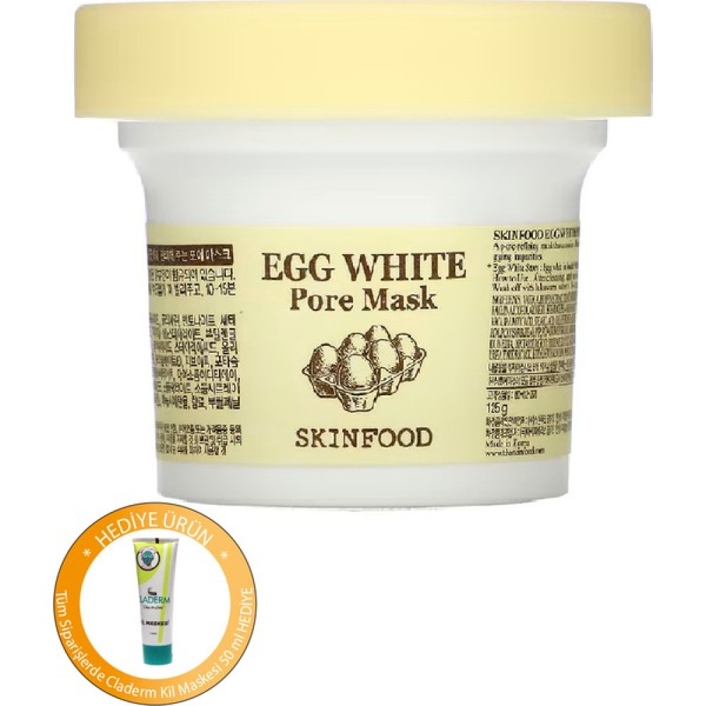 Skinfood Egg White Pore Gözenek Maskesi 125 gr Maskeler Fiyatı