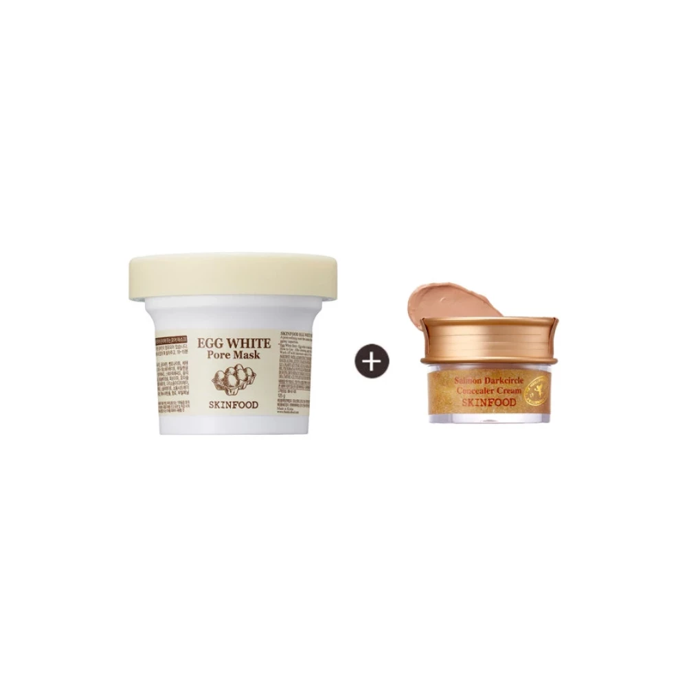 Skinfood Egg White Pore Mask + Salmon Concealer (2) Cilt ve Yüz Bakımı Fiyatı