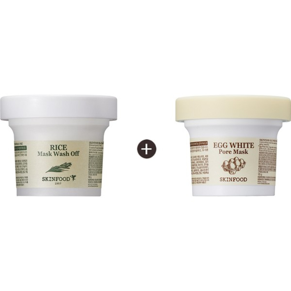 Skinfood Egg White Pore + Rice Maske - 1 Maskeler Fiyatı