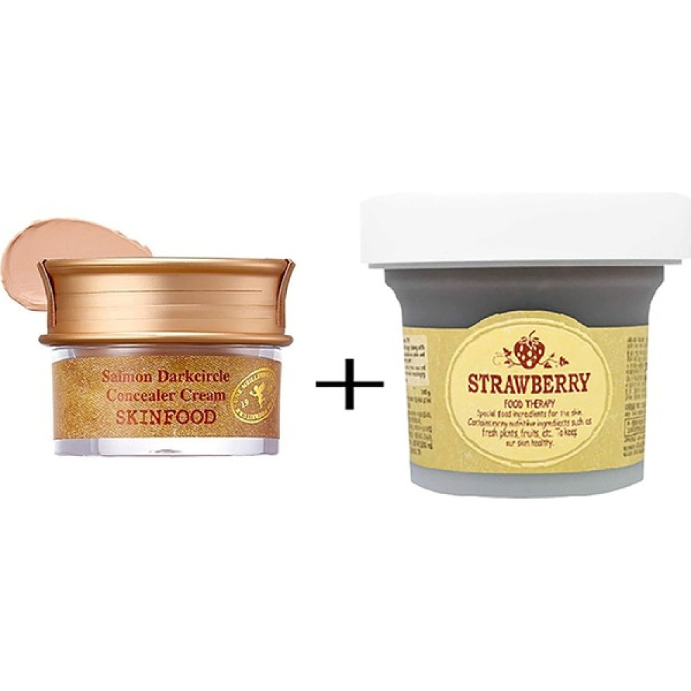 Skinfood Salmon Concealer (1) + Black Sugar Çilekli Yüz Bakım Maskesi Concealer Fiyatı