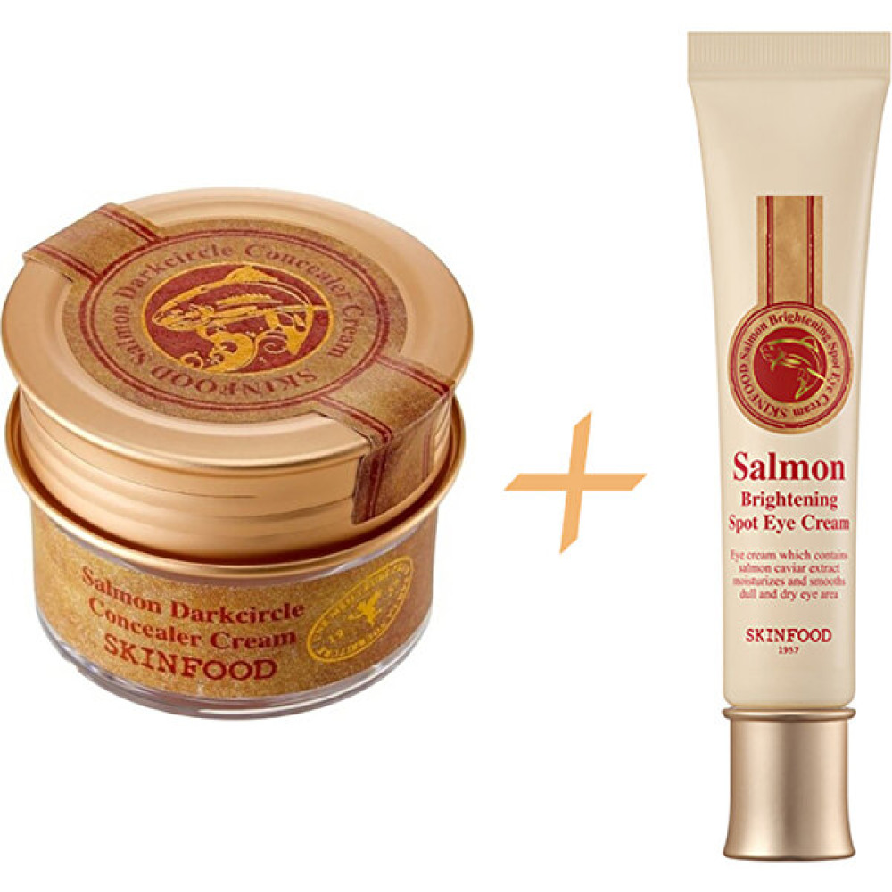 Skinfood Salmon Concealer (1) + Salmon Brightening Eye Cream Concealer Fiyatı