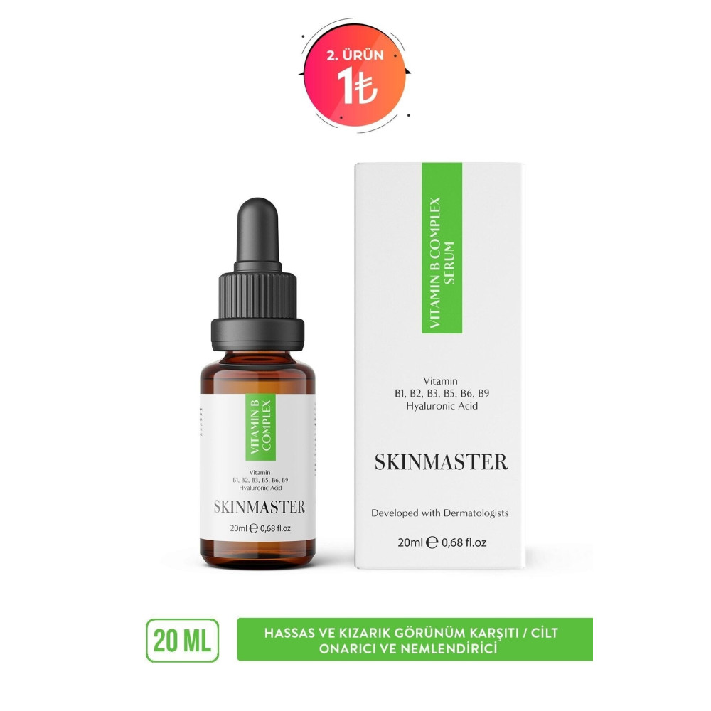 SkinMaster Cilt Yenileyici Cilt Bariyerini Güçlendirmeye Yardımcı Vita-b Complex Serum (%10 Vita-b + Ha) Cilt ve Yüz Bakımı Fiyatı
