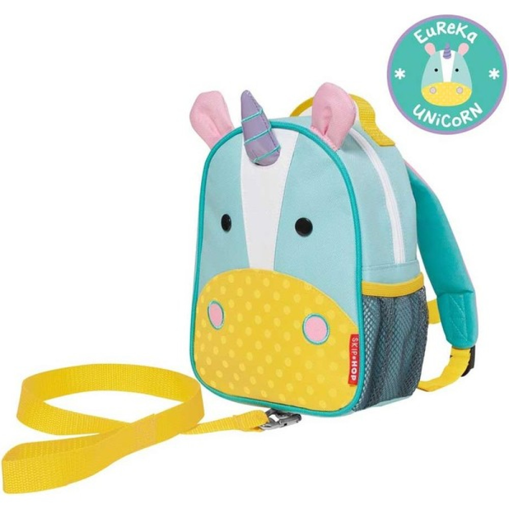 Skip Hop Emniyet Kemerli Sırt Çantası - Unicorn - Renkli Bebek Bakım Çantası Fiyatı