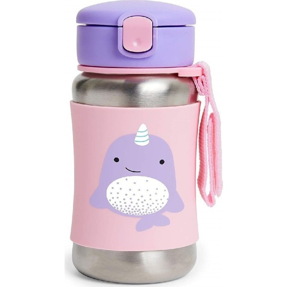 Skip Hop Pipetli Paslanmaz Çelik Suluk - Narwhal Bebek Beslenme Gereçleri Fiyatı