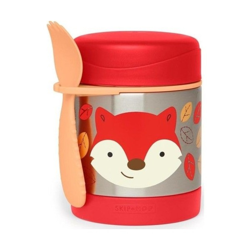 Skip Hop Zoo Paslanmaz Çelik Termos 325ML Tilki Brnm [gymberq] Mama Seti Fiyatı