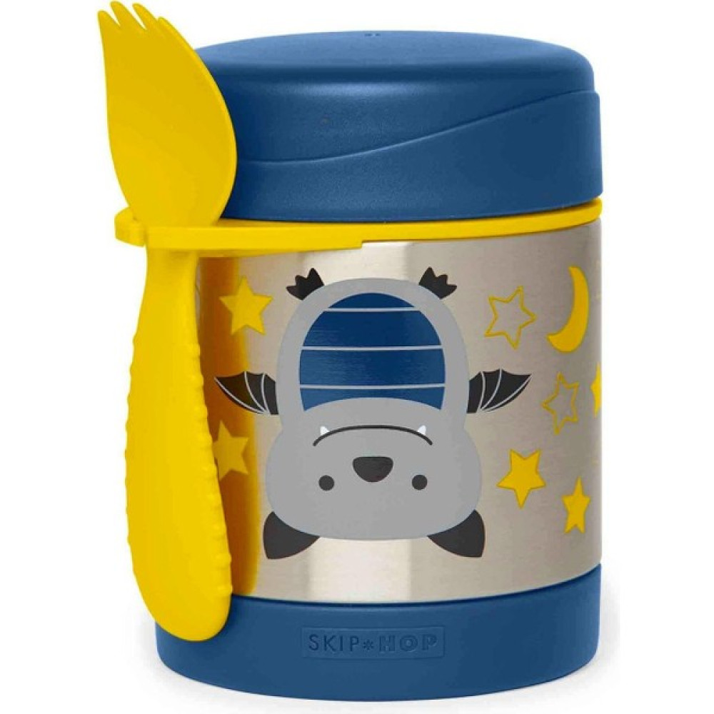 Skip Hop Zoo Paslanmaz Çelik Termos 325ML Yarasa Brnm [gymberq] Mama Seti Fiyatı